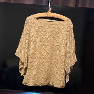 My Story Lace Blouse - Tan